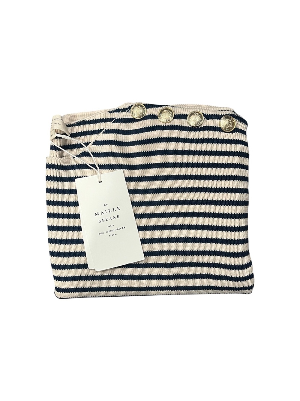 SEZANE DAISY JUMPER STRIPED SWEATER NWT - Picture 3 of 11